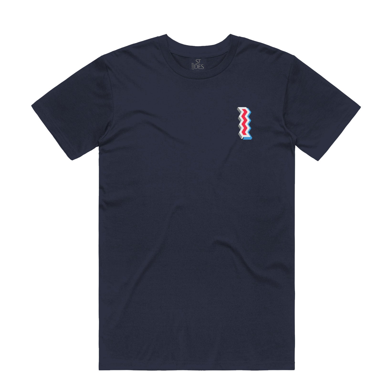 3D Tee - Navy