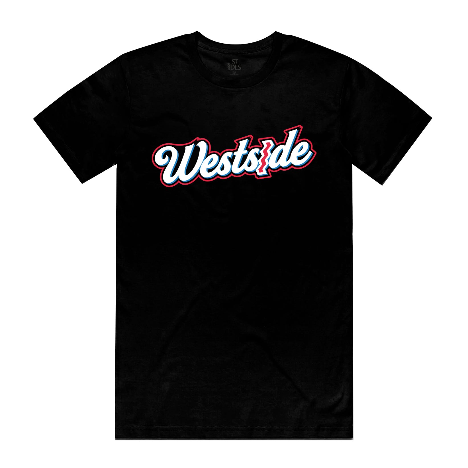ST IDES x Trap Kitchen Westside Tee - Black