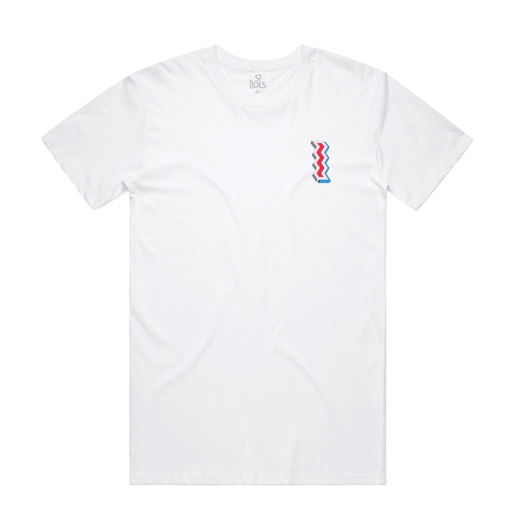 3D Tee - White