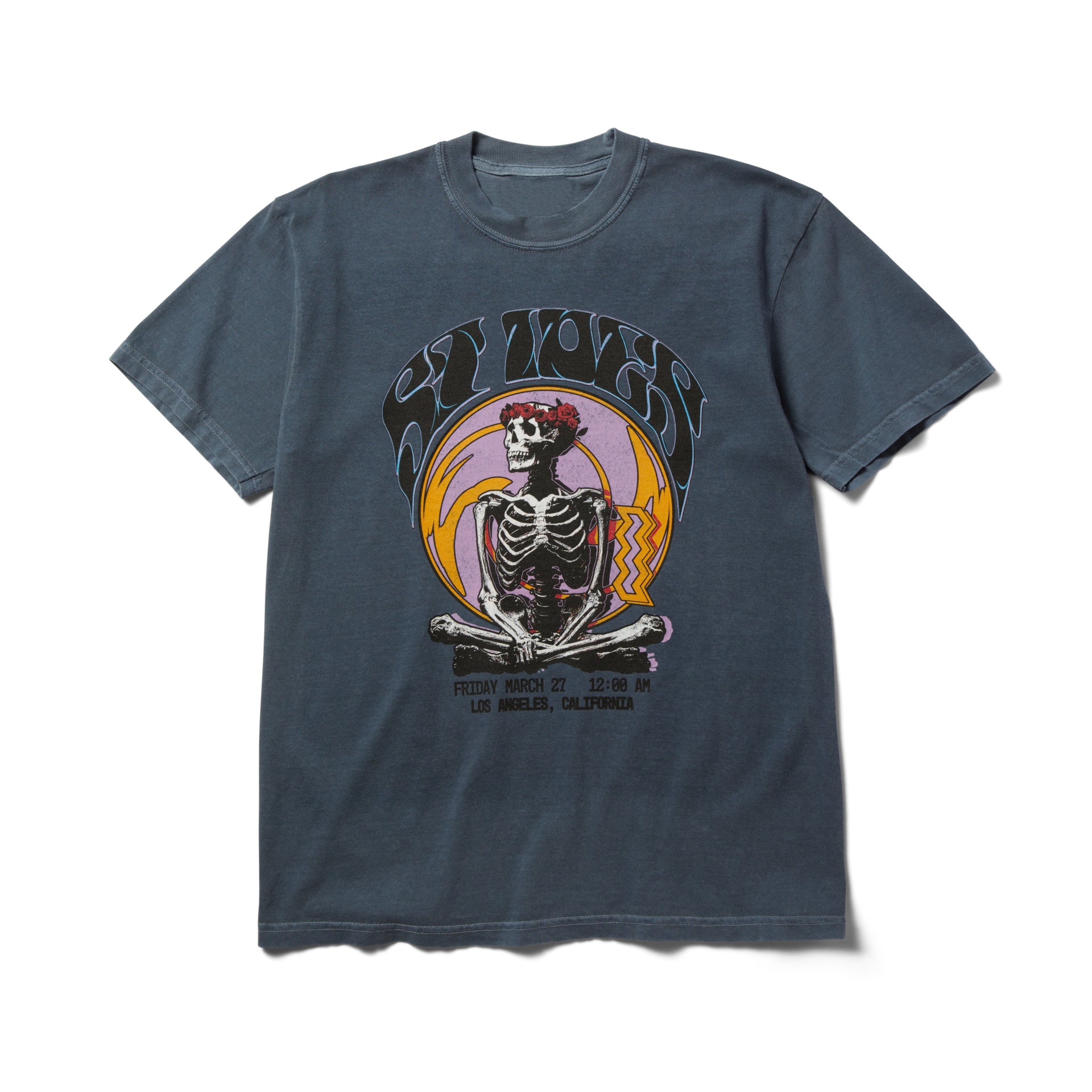 Meditating Skeleton Tee