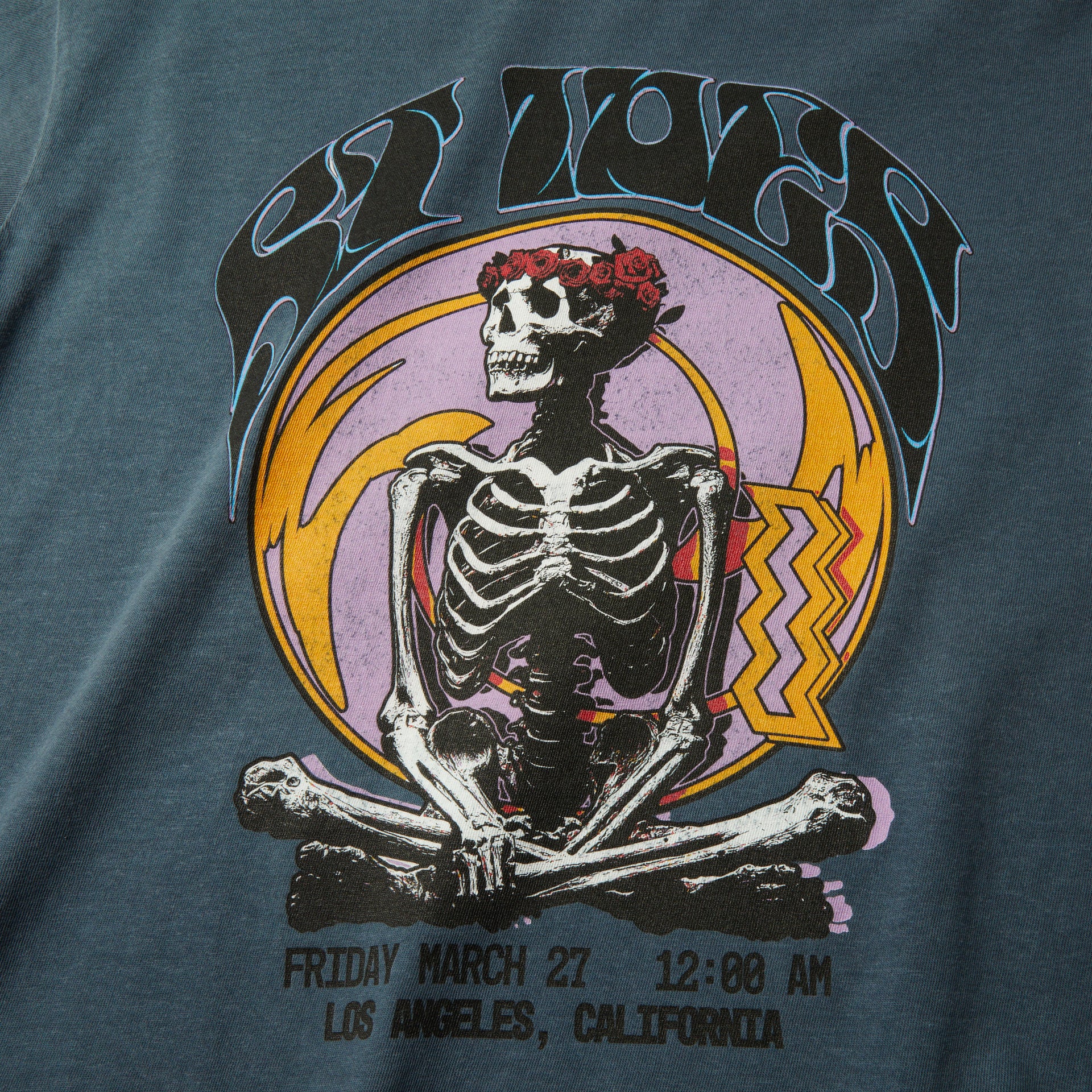 Meditating Skeleton Tee