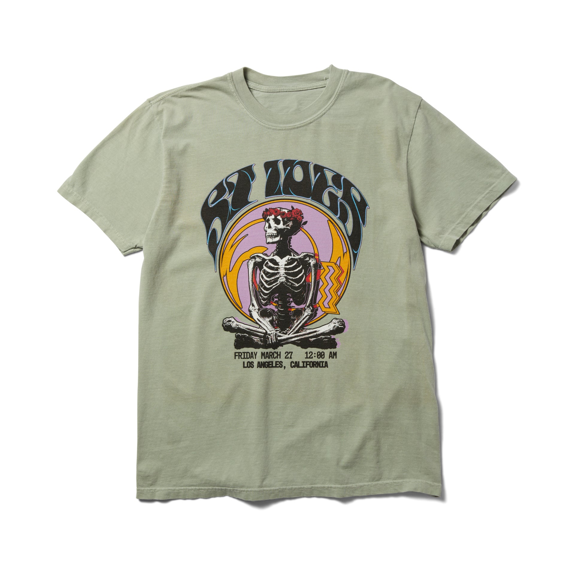 Meditating Skeleton Tee